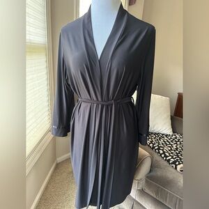 Intimate after bath robe & sleepwear.